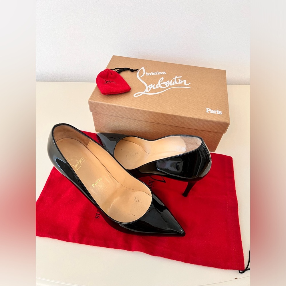 Christian Louboutin Pigalle 85 Patent Calf